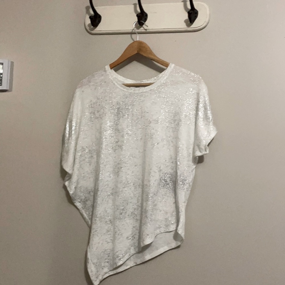 •white sparkle top•